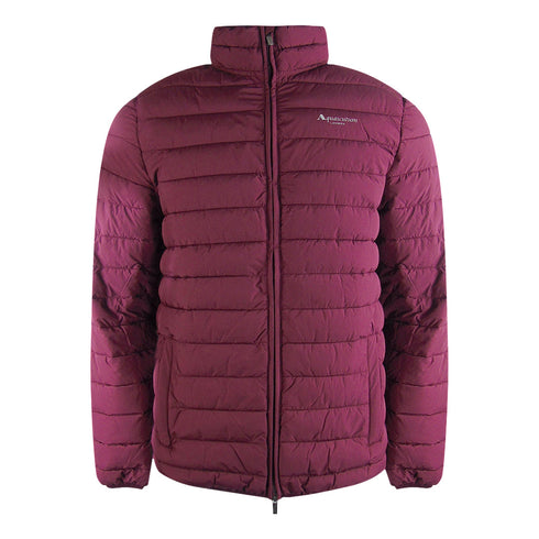 Aquascutum Active 100Grock Neck Jacket Cordovan Jk012 26 Burgundy Jacket Male